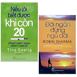 Bộ Sách Đời Ngắn Đừng Ngủ Dài + Nếu Tôi Biết Được Khi Còn 20 (Bộ 2 Cuốn)