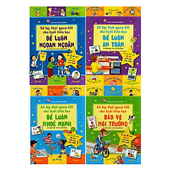 Combo Sổ Tay Thói Quen Tốt Cho Tuổi Tiểu Học (4 Quyển)