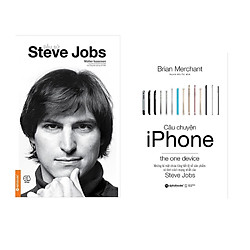 + Combo Sách Kĩ Năng Kinh Doanh: Tiểu Sử Steve Jobs (Tái Bản 2017) + Câu Chuyện Iphone</s