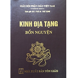 Kinh Địa Tạng Bồ Tát Bổn Nguyện Trôn Bộ ( Bìa Da )