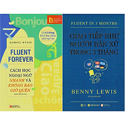 Combo Cách Học Ngoại Ngữ Nhanh Và Giao Tiếp Như Người Bản Xứ trong 3 Tháng ( Cách Học Ngo