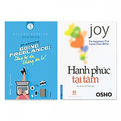 Combo 2 cuốn: Hạnh Phúc Tại Tâm + Sống Tự Do, Không Âu Lo!