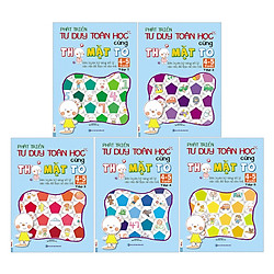 Combo Sách Phát Triển Tư Duy Toán Học Cùng Thỏ Mặt To 4-5 Tuổi (Trọn Bộ 5 Cuốn) TẶNG  Com