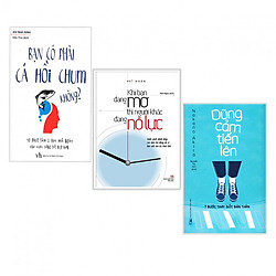 Combo Sách Kỹ Năng Sống Hay:  Khi Bạn Đang Mơ, Người Khác Đang Nỗ Lực + Bạn Có Phải Cá Hồ