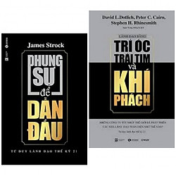 Combo Học Làm Lãnh Đạo: Phụng Sự Để Dẫn Đầu + Lãnh Đạo Bằng Trí Óc, Trái Tim Và Khí Phách