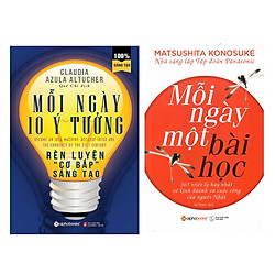 Combo Sách Kỹ Năng Sống: Mỗi Ngày Một Bài Học + Mỗi Ngày 10 Ý Tưởng Rèn Luyện “Cơ Bắp” Sá
