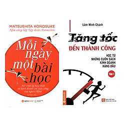Combo Sách Kỹ Năng Kinh Doanh: Mỗi Ngày Một Bài Học + Tăng Tốc Đến Thành Công