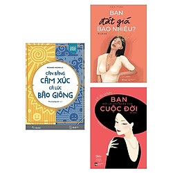 Combo 3 Cuốn Sách Tư duy – Kỹ năng sống Hay Nhất:  Cân Bằng Cảm Xúc, Cả Lúc Bão Giông +