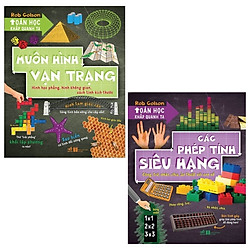 Combo Toán Học Khắp Quanh Ta: Các Phép Tính Siêu Hạng + Muôn Hình Vạn Trạng (Bộ 2 Cuốn)</