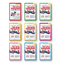 Bộ Sách English Grammar – Ngữ Pháp Tiếng Anh THCS (9 Cuốn)