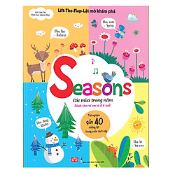 Lift-The-Flap-Lật Mở Khám Phá – Seasons – Các Mùa Trong Năm