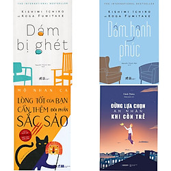 Combo 4 Cuốn Văn Học Hay Về Kỹ Năng Sống : Đừng Lựa Chọn An Nhàn Khi Còn Trẻ + Dám Bị Ghé