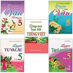 Sách: Combo 5 Cuốn Học Tiếng Việt Toàn Diện Cho Học Sinh Lớp 5