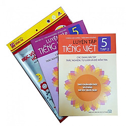 Combo Luyện tập Tiếng Việt lớp 5 + tập bọc sách vở