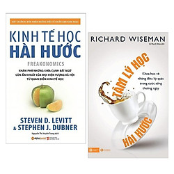 Combo Sách Kinh Tế: Tâm Lý Học Hài Hước + Kinh Tế Học Hài Hước (Tái Bản) – (Khám Phá Về N