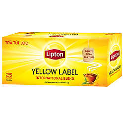 Trà Lipton Nhãn Vàng 25 Túi/ Hộp – 64021197