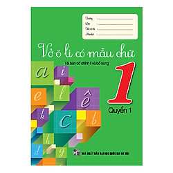 Vở Ô Li Có Mẫu Chữ 1 Quyển 1