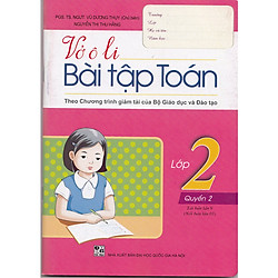 Vở Ôli Bài Tập Toán Lớp 2 Tập 2