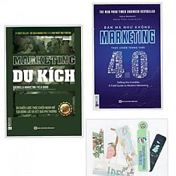 Combo marketing du kích +marketing 4.0 (tặng kèm bookmark AHA)
