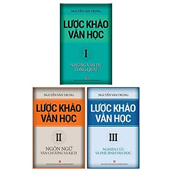 Combo Lược Khảo Văn Học (Bộ 3 Tập)