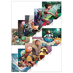 Combo Ehon Song Ngữ Từ 10 Câu Chuyện Cổ Tích Nổi Tiếng Thế Giới (Bộ 10 Cuốn)