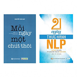 Combo 2 Cuốn 21 Ngày Thực Hành NLP + Mỗi Ngày Một Chút Thôi