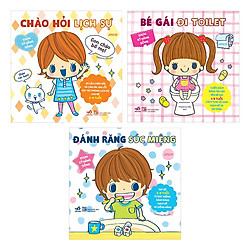 Combo 3 Quyển Ehon Nhật Bản – Ehon Kỹ Năng Sống Cho Bé Gái