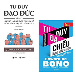 Combo Sách Kỹ Năng: Tư Duy Đạo Đức + Tư Duy Đa Chiều (Tái Bản 2018) – (Cuốn Sách Bồi Dưỡn