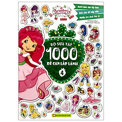 Cô Bé Bánh Dâu- 1000 Đề Can Lấp Lánh – Tập 4