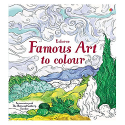 Famous art to colour