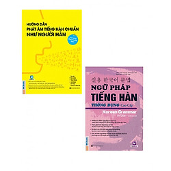 Combo Hướng Dẫn Phát Âm Tiếng Hàn Chuẩn Như Người Hàn Quốc và Ngữ Pháp Tiếng Hàn Thông Dụ
