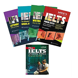Combo trọn bộ General Lelts Mike + tài liệu luyện thi nói IELTS- the IELTS speaking ( tặn