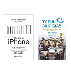 Bộ Sách Kinh Doanh Câu Chuyện Iphone và Tỷ Phú Bán Giày