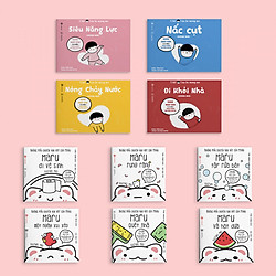 Combo 10 cuốn sách Ehon Taku – Cậu bé mộng mơ và Những mẩu chuyện vụn vặt của Maru