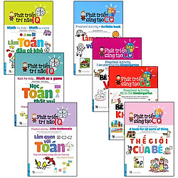 Bộ Sách Phát Triển Trí Não – Sáng Tạo IQ, CQ Dành Cho Trẻ (Bộ 7 Cuốn) – Tái Bản 2020</spa