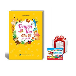 Truyện thơ cho bé 0-3 Tuổi (Tặng kèm 1 Hộp Bút sáp màu)