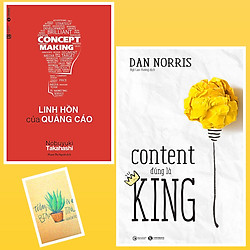 Combo Content Đúng Là King và Linh Hồn Của Quảng Cáo ( Tặng Kèm Sổ Tay Xương Rồng) </span