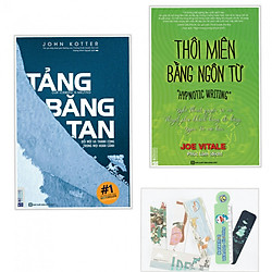 Combo tảng băng tan + thôi miên bằng ngôn từ (tặng kèm bookmark AHA)