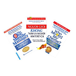 Combo Vị Giám Đốc Một Phút, Ai Lấy Miếng Pho Mát Của Tôi, Người Giỏi Không Phải Là Người