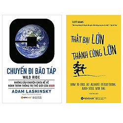 Combo Sách Bài Học Kinh Doanh : Chuyến Đi Bão Táp + Thất Bại Lớn – Thành Công Lớn