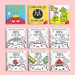 Combo 9 cuốn sách Ehon Điều kỳ diệu của hình khối và Những mẩu chuyện vụn vặt của Maru</s
