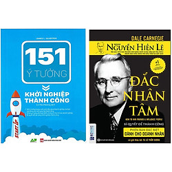 Combo 151 Ý Tưởng Khởi Nghiệp Thành Công Và Đắc Nhân Tâm – Phiên Bản Dành Cho Doanh Nhân