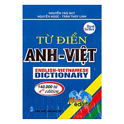 Từ Điển Anh –  Việt  (140.000 Từ)