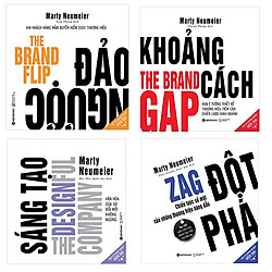 Combo Sách Chiến Lược Marketing: Sáng Tạo + Đảo Ngược + Đột Phá + Khoảng Cách (Bộ 4 Cuốn)