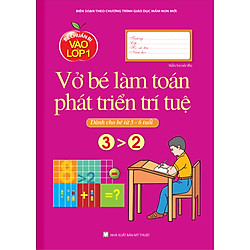 Vở Bé Làm Toán Phát Triển Trí Tuệ