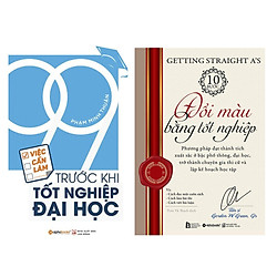 Combo Sách Kĩ Năng Sống: 10 Bước Đổi Màu Bằng Tốt Nghiệp + 99 Việc Cần Làm Trước Khi Tốt