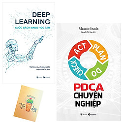 Combo PDCA Chuyên Nghiệp và Deep Learning – Cuộc Cách Mạng Học Sâu ( Tặng Kèm Sổ Tay Xươn