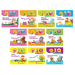 Vừa Học Vừa Chơi 1-4 Tuổi: IQ – Học Ăn Học Nói (Bộ 10 Cuốn) – Tái Bản 2019