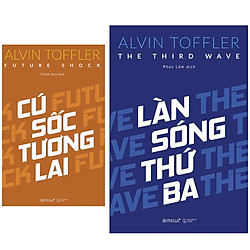 Combo 2 Cuốn Sách Tri Thức Cực Hay : Cú Sốc Tương Lai + Làn Sóng Thứ Ba (Tặng kèm Bookmar