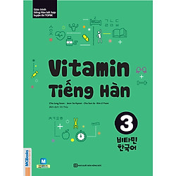 Vitamin Tiếng Hàn 3 ( Học kèm APP MCBOOKS – Trải nghiệm tuyệt vời với hệ sinh thái MCPlat